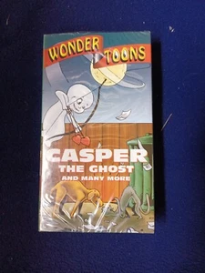 Wonder Toons Casper The Friendly Ghost And Many More VHS Unopened - Picture 1 of 2
