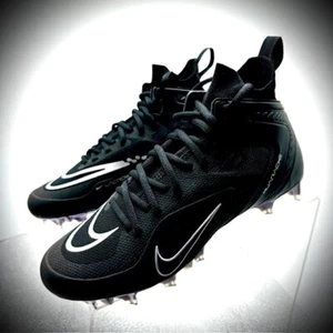 Nike Alpha Huarache 8 Elite LAX schwarz silber CW4447-001 Herren Größe 8,5 Damen 10 - Bild 1 von 6