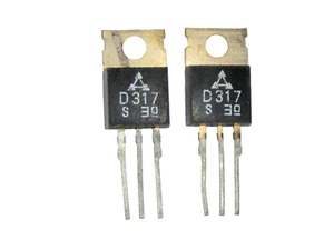 2SD317 "Original" Panasonic (Matsushita) Transistor 2 pcs - Picture 1 of 1