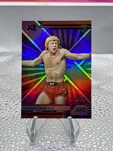 2022 PANINI CHRONICLES XR RC PADDY PIMBLETT PURPLE /49 UFC