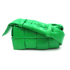 BOTTEGA VENETA Padded Tech Cassette Shoulder crossbody Bag 709978VCQ713724 green
