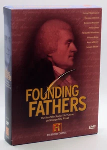 FOUNDING FATHERS Volume 1 & 2 DVD Men Who Shaped Our Nation & Changed The World - Imagen 1 de 8