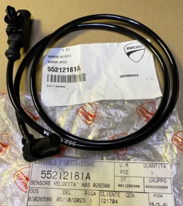 Ducati OEM Speed Sensor ABS, Rear Monster 686 and Standard Models 55212181A - Bild 1 von 1