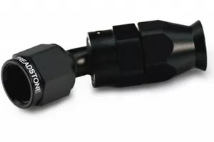 Treadstone Performance 30 Degree Black Swivel PTFE Hose End Fitting - Picture 1 of 1