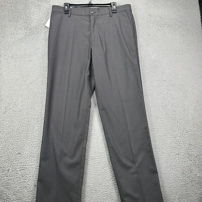 Pantalones Dockers D2 Para Hombres Firma Caqui 36X34 Gris Espiga Calce Recto NUEVO Foto 1 de 4