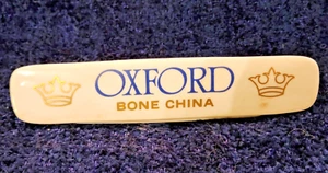 Klassisches Oxford Bone China Krone Porzellan Händler Laden Theke Display Schild - Bild 1 von 3