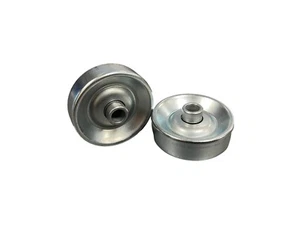 Skate Wheel Steel BZP Roller 48mm Ø Skate Wheel Conveyor Skatewheel Roller Parts - Picture 1 of 4