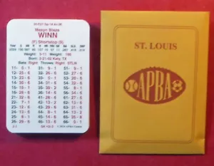 St. Louis Cardinals - Set squadra stagione 2024 APBA (30 carte) - Foto 1 di 1