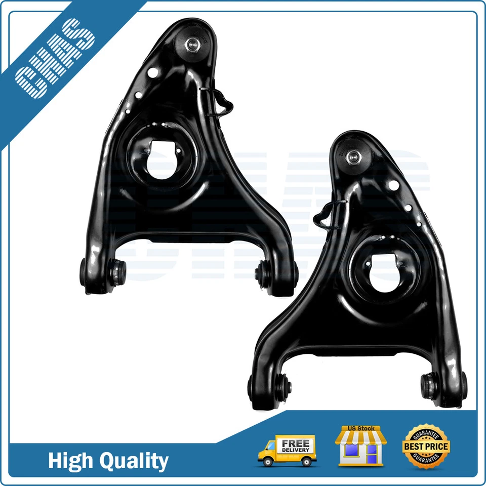 2x Front Lower Control Arm And Ball Joint For 1995 1996-2002 Ford Crown Victoria - Image 1 of 1
