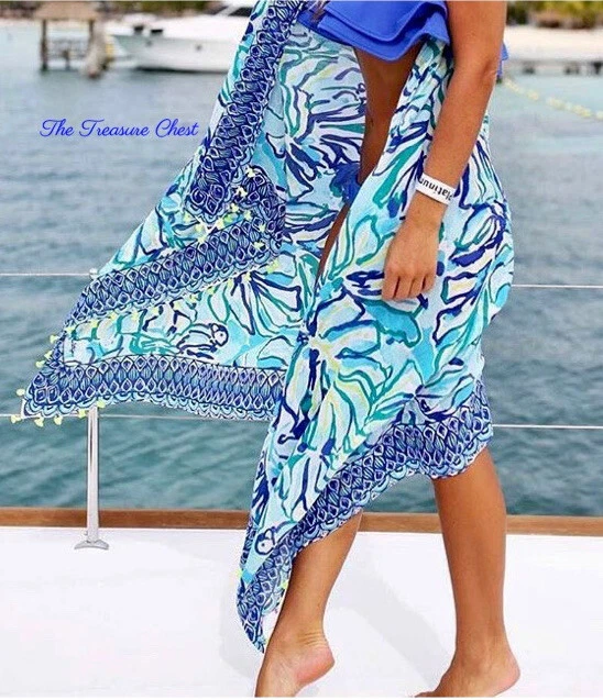 Lilly Pulitzer Resort Sienna Wrap Saltwater Shade Seekers