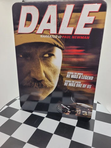 Dale Earnhardt collectables Dale DVD set, framed card/pic, knife, cards and more Cover