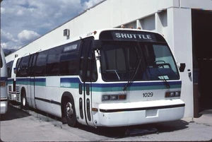 Western Pacific Airlines GM RTS Bus Original Kodachrome Kodak slide - Picture 1 of 1