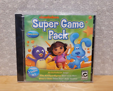 2010 Nickelodeon Nick Jr Preschool Super Game Pack Educational PC CD-ROM Sealed