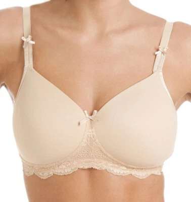 Royce Georgia Nude Mastectomy Bra Bilateral Cotton Pockets Style 886P Size 42D - Image 1 of 3