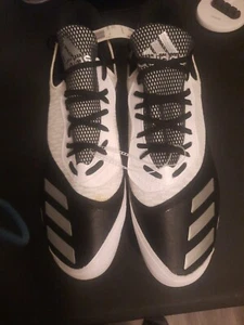 ADIDAS ICON V BOUNCE ICED EE4131 BLK/WHT/METAL Mens Cleats - Picture 1 of 6