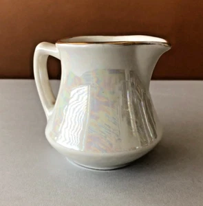 Sterling China Lamberton Creamer of Iridescent Ivory Restaurant Ware - Picture 1 of 10