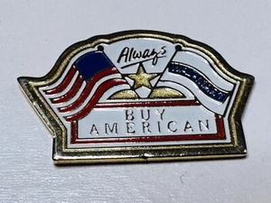 Spilla gilet bavero Walmart Wal-Mart dipendente associato vintage comprare sempre americano - Foto 1 di 2