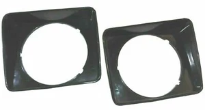 Juego de bisel de faros de plástico negro para Suzuki Samurai Jimny Sierra SJ410 - Imagen 1 de 2