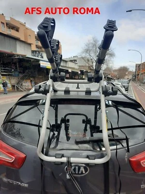 PORTABICI POSTERIORE 3 BICI PER KIA SPORTAGE ANNO 2017 BICI UOMO DONNA BAMBINO - Immagine 1 di 4