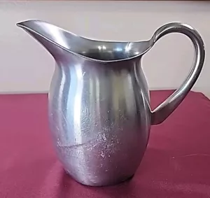 Brocca acqua vintage Vollrath in acciaio inox misura media 8 pollici - Foto 1 di 9