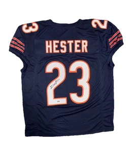 DEVIN HESTER signed autographed CHICAGO BEARS Game Cut Jersey w/ COA BECKETT BAS - Picture 1 of 4