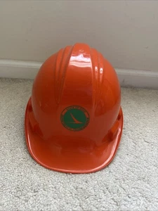 Rare Vintage Bullard Hard Boiled Hard Hats Orange Ohio ODOT Transportation - Picture 1 of 8