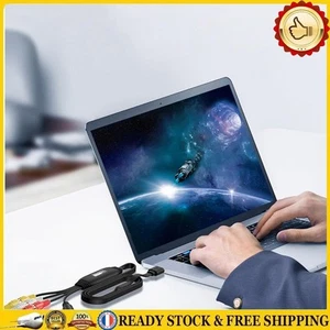 USB Video Capture Card VHS TV DVD VCR VHS To Digital Converter (Male connector) - Bild 1 von 10