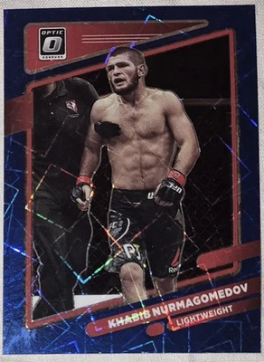 ХАБИБ НУРМАГОМЕДОВ BLUE VELOCITY PRIZM 2022 UFC Optic No67 G.O.A.T - Изображение 1 из 3