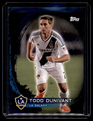 2014 Topps MLS #162 Todd Dunivant Black #/10 - Image 1 of 2