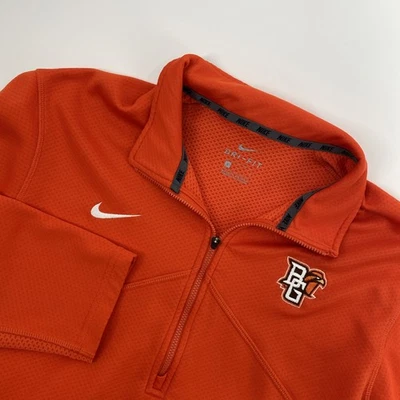 Pullover Bowling Green Falcons Para Hombre Grande Naranja Nike Entrenamiento 1/4 Cremallera Activa Foto 1 de 4