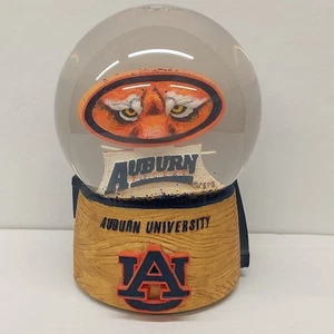 RARO HTF Auburn Tigers Mascotte Musicale Globo di Neve! Suona la canzone da combattimento dell'aquila di guerra! - Foto 1 di 4