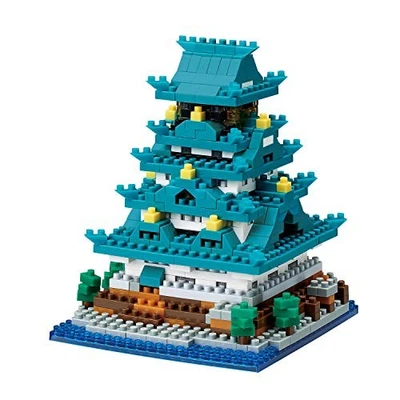 Kawada Nanoblock Osaka Castle 520pcs NBH_173 - Image 1 of 4
