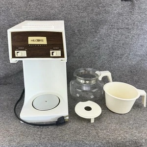 ✅Vintage Mr Coffee MC-1A 8-cup Coffee Maker Tested And Working Decorative Glass - Picture 1 of 13