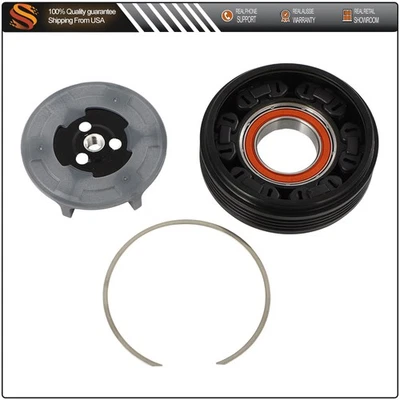AC A/C Compressor Clutch Kits For BMW 335d 3.0L 2009-2011 525i 2.5L 2004-2005 - Image 1 of 4