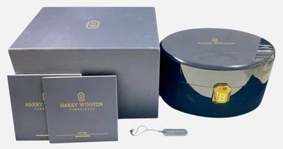 Harry Winston Genuino Reloj Caja Estuche Caja Vacía Joyero Reloj Usado Foto 1 de 4
