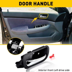 Manija interior de la puerta delantera del lado del conductor para Honda Accord 2003-2007 sedán plástico - Imagen 1 de 11