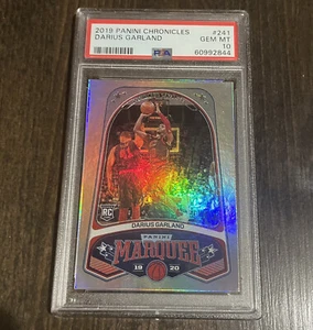 Tarjeta de novato Cavs Darius Garland 2019 Panini Chronicles Marquee 241 PSA 10 RC - Imagen 1 de 2