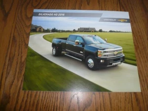 Chevrolet Silverado HD 2016 folleto de ventas - vintage - Imagen 1 de 7