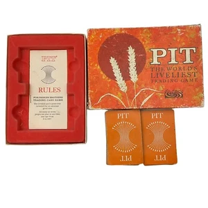 PIT The World's Liveliest Trading Game Vintage 1964 Parker Brothers Complete Fun - Picture 1 of 5