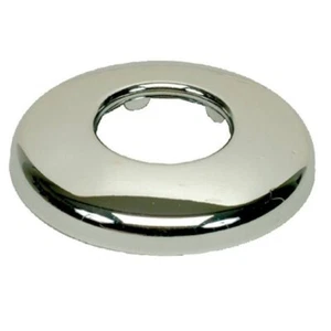 PROFLO PFE16A 3-1/2" Rosettenplatte - Chrom (25/Packung), 3-1/2" Außendurchmesser - 2" Ausweis - Bild 1 von 4