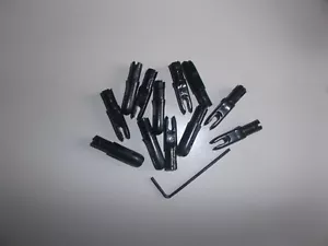Original Gold Tip Lock Nocks Size 246 One Dozen - Picture 1 of 1