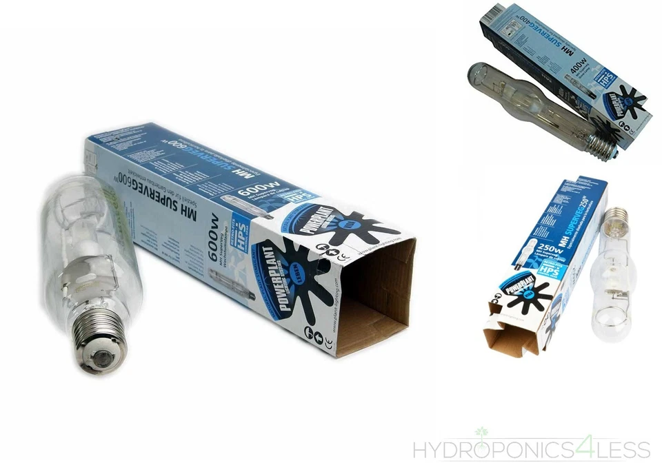 PowerPlant Veg MH Metal Halide Lamp Bulb Ballast Reflector 250 400 600 1000w - Image 1 of 1