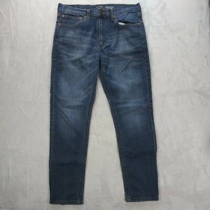 Signature Levi Strauss Gold Relaxed Men's 34" x 34" Dark Wash Denim Blue Jeans - Picture 1 of 4