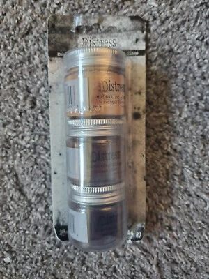 Esmalte en relieve Tim Holtz Ranger Distress, paquete de 3 Foto 1 de 4