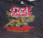 VTG 80S XL OZZY OZBOURNE THE ULTIMATE SIN ROCK TOUR CONCERT SHIRT