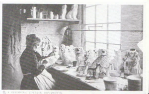 Professions Postcard - Finishing Cottage Ornaments - Ref 3353A - Picture 1 of 2