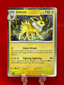 Pokemon TCG Jolteon SVP 169 Prismatic Evolutions Black Star Cosmos Promo NM - Bild 1 von 2