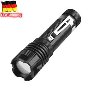 XHP50 LED Portable Telescopic Zoom Flashlight High Brightness Waterproof Torch
