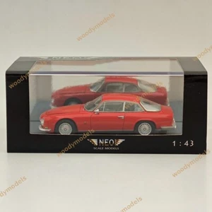 NEO SCALE MODELS 1/43 Alfa Romeo 2600 SZ 1967 Red Resin Car Limited Collection - Picture 1 of 7