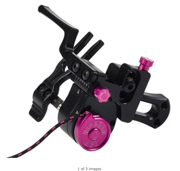 LEFT HAND Pink Ripcord Ace Micro-Adjust Fall-Away Rest - Image 1 of 1